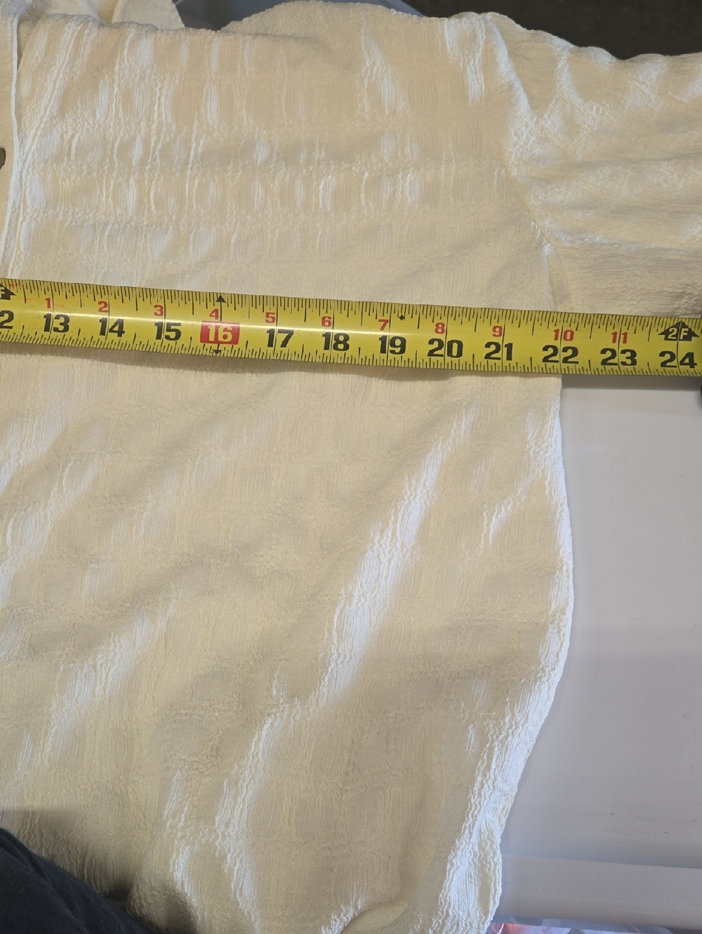 Chenault Cream Button-Down Shirt - Picture 8 of 11